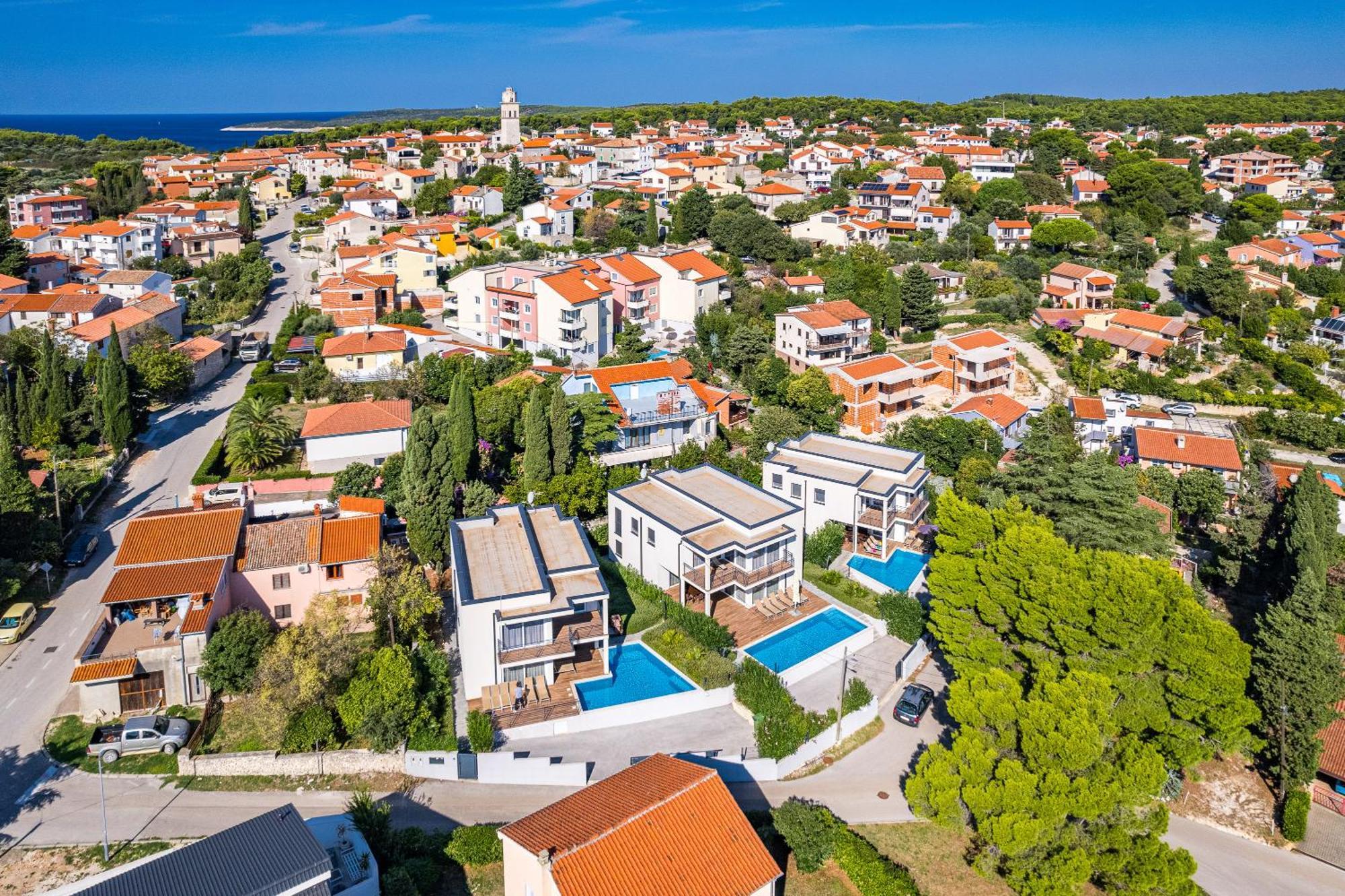 Vila Paliska Pula Bagian luar foto