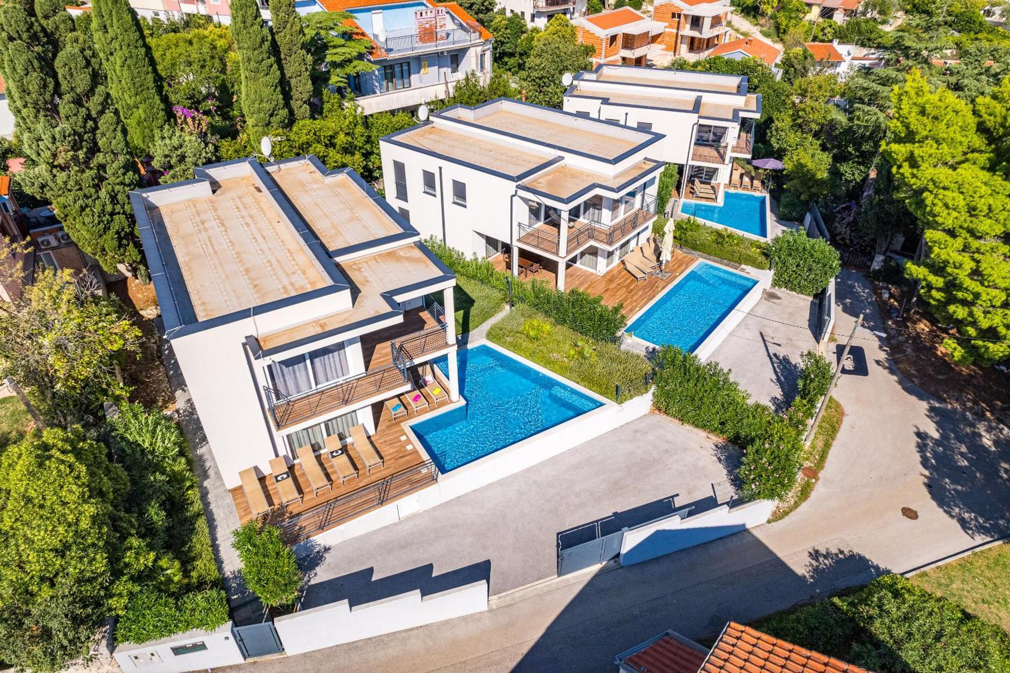 Vila Paliska Pula Bagian luar foto